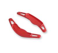 Lqmltsy Pomelli leva cambio Shift Paddle per Mini F54 F55 F56 F57 F60, cambio al volante Paletta del volante dell'auto(Carbon Red)