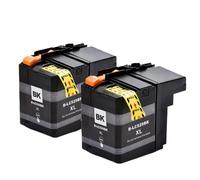LQNXAVUD Cartuccia di inchiostro compatibile LC529 LC525 529XL 525XL per le stampanti DCP-J100 DCP-J105 MFC-J200 funziona(2pcs BK)
