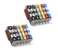 LQNXAVUD Cartuccia di inchiostro inchiostro compatibile PGI 570 CLI 571 XL CLI551XL per MG5752 MG5753 MG6850 MG6853 MG7750 MG7751 MG7752 Printers(6Color 2set)