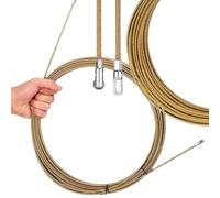 LQQDREX Strumento universale per infilare il filo da 15 m, Strumento dispositivo di filettatura del filo, Set di attrezzi da pesca per cavi magnetici, Infila filo nascosto a molla elettrica, Infila