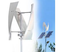 LQQYJSM Generatore Eolico Ad ASSE Verticale Generatore Eolico Kit Completo 10000w, 3 Pale Generatore Eolico Verticale Generatore A Magneti Permanenti Kit Generatore Eolico Verticale,48V