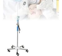 LQQYJSM Illuminazione Ausiliaria Chirurgica Lampada per Visita Medica, Lampada Mobile per Visita Ginecologica LED, Lampada per Esami Chirurgici Rotazione A 360° Base in Acciaio Inossidabile
