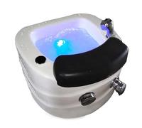 LQQYJSM Vasca da Bagno Spa Portatile per Pedicure Pediluvio Profondo Spa con Massaggio, Vaschetta Piedi Idromassaggio Massaggiatore Plantare per La Casa E Il Salone-Ciotola per Pedicure
