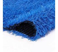LQRCTRY Erba Artificiale tur, Erba Artificiale Blu Facile da Pulire, Altezza del Pelo di 2 cm for Giardino Esterno(79x118in)