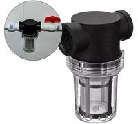 LQRCTRY Filtro della Pompa dell'Acqua della conduttura, Filtro di aspirazione in Linea for Pompa dell'Acqua, idropulitrice, connettore da Giardino, Diverse Dimensioni, 40 Maglie(1 inch 40 Mesh)