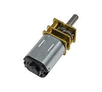 LQRCTRY Motore con riduzione di velocità con ingranaggio m Motore con ingranaggi in metallo mini micro DC GA12-N20 N20 con ruota dentata, DC 3V 6V 12V 300 giri/min(3v,200)