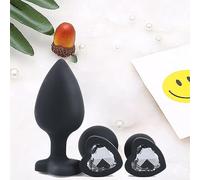 LQSSA α ρ 3 Giocattoli In Silicone Con Base A Cuore, Accessori Di Gioielli Per Giochi Sportivi E Attività Familiari, Regalo Per Uomini E Donne
