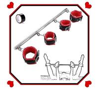 LQSSA ̣ σ α Polsini Comfort Rossi E Tubi in Acciaio Inossidabile, Viene Fornito con Un Nastro Nero, Un Regalo per Uomini E Donne!