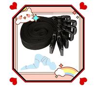 LQSSA ̤ ̤ ̣̤ ̤ ̤ ̤σ̤ ̤ ̤α̤ ̤ ̤ Un Set di 7 Corde in Nylon Morbide E Confortevoli, Mantiene Una Bella Postura, Lunghezza Regolabile, Un Regalo per Uomini E Donne