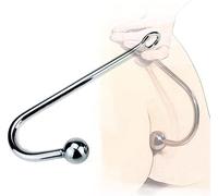 LQSSA 1 Gancio A Sfera In Metallo Portatile In Acciaio Inossidabile Per Aggiungere Divertimento Ai Giochi Di Coppia Indoor. Regalo Per Amici, Multifunzionale Con Porta Abiti Per Cameretta E Bagno