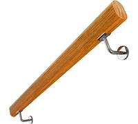 LQSYBHD Corrimano in legno per bambini anziani kit ringhiera per scale a parete di sicurezza solido corrimano per scale antiscivolo per ringhiera per scale in legno per loft ringhiera a mano