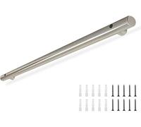 LQSYBHD Corrimano per scale in acciaio inox, ringhiere per scale, corrimano per montaggio a parete, ringhiere per scale, supporto di sicurezza per esterni e interni, antiscivolo (dimensioni: 100 cm)