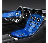 LQUNGE - Console centrale per interni auto, antigraffio, in TPU, trasparente, protettiva, per piano di spostamento in PPF, pellicola di riparazione per Benz W205 2020-2023 Opzione E LHD