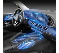 LQUNGE Pellicola per interni auto, pannello di navigazione per cruscotto, in TPU, trasparente, per Mercedes-Benz GLE 350 450 2019-2023