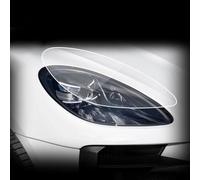 LQUNGE Pellicola protettiva in TPU per fanali auto, antigraffio, resistente ai raggi UV, kit fai da te pretagliato per protezione fari e accessori di modifica, per Porsche Macan 2018-2023