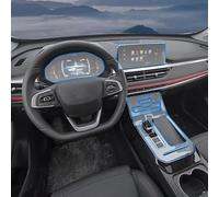 LQUNGE Pellicola protettiva pre-tagliata per console centrale auto, antigraffio, trasparente, in TPU adesivo, per DR Sportequipe S6 6.0 2022 2023