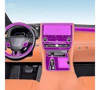 LQUNGE - Pellicola protettiva trasparente in TPU per console centrale dell'auto, antigraffio, schermo LCD PPF, per Toyota Alphard 2023-2024