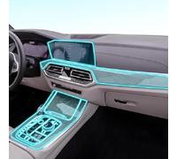 LQUNGE Pellicola trasparente per accessori interni auto TPU-PPF Console antigraffio resistente pellicola display radio, per BMW G07 X7 2019-2022