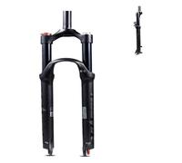 LQVAIPT 26 27,5 29 Pollici Forcella for Mountain Bike Forcella Ammortizzata Forcella for Bicicletta Forcella ad Aria Forcella Anteriore a Doppio Gas in Lega di Alluminio Tubo Dritto A,29(B,29)