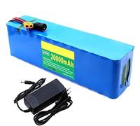 LQVAIPT Batteria al Litio for Bici elettrica da 48 V 20 Ah, Batteria agli ioni di Litio 13S3P con Caricabatterie da 54,6 V 2 A, for Scooter Elettrico con Motore da 1000 W(XT60)