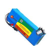 LQVAIPT Batteria elettrica agli ioni di Litio 36V 32Ah 13S3P agli ioni di Litio, Scheda di Protezione BMS ad Alta Potenza Impermeabile for Motore da 200W 400W 500W 800W 1000W(XT60 Plug)