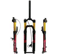 LQVAIPT Forcella di sospensione per mountain bike, 66 cm, 69,8 cm, 29 pollici, 120 mm, asse passante da 15 mm, freno a disco ad aria, ammortizzatore ad aria, ultra leggera, anteriore con smorzamento