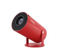 LQWELL Mini proiettore, Supporta Wi-Fi 5G, BT5.0 con Android, Auto Keystone, Angolo di visione di 220 gradi, Display da 130 pollici per telefono/PC/Xbox, Home Theater 4K, HDMI