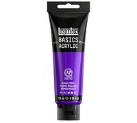 Liquitex Acrilico Basics - Tubo di Pittura Acrilica, Porpora Metallizzato, 118 ml