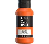 LQX ACRILICO BASICS FLUIDO 118ML ROSSO VIVO ARANCIONE