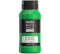 LQX ACRILICO BASICS FLUIDO 118ML VERDE CHIARO PERMANENTE