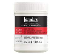 Liquitex - Medium gel ritardante Slow-Dri per colori acrilici, contenitore da 237 ml