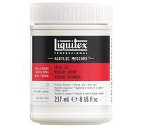 Liquitex Medio per versamento acrilico professionale per vernice Arcylic, gel satinato, 237 ml