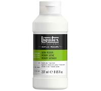 LIQUITEX Satin Additivo Acrilico 237ml Medium Fluido Satinato, Nessuno, 237 ml (Confezione da 1), 237 unità