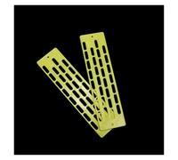 LQXHZ 100 pezzi di allevamento anti -fuga run voli api api del distanziatore di plastica regina rione bloccatore bloccante foglio barriere nido cancello(Yellow)