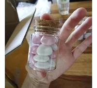 LQXHZ Barattoli Di Vetro For Confetti Da 26 * 37 * 50 Mm, 30 Ml, Bottigliette Di Vetro, Provette, Contenitori Vuoti, Fai Da Te, Artigianato, Bottigliette Di Caramelle, Regalo Di Nozze(24 Pieces)