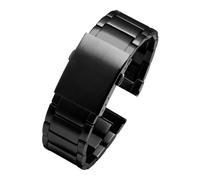 LQXHZ Cinturino For Orologio In Acciaio Inossidabile Massiccio Da 24 Mm, 26 Mm E 28 Mm, Compatibile Con Diesel Seven Friday, Cinturino Da Uomo Di Grandi Dimensioni(A-Black,26mm)