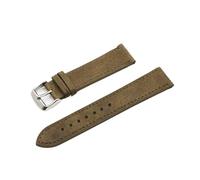 LQXHZ Cinturino in pelle 18 19 20 22mm grigio blu marrone uomo cinturino di ricambio accessori, 22mm