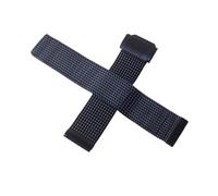 LQXHZ Cinturino per orologio in maglia di acciaio inossidabile, 18 mm, 19 mm, 20 mm, 21 mm, 22 mm, 24 mm, cinturino per orologio in argento, cinturino speciale chiusura pieghevole a perno rapido di
