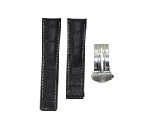 LQXHZ Pelle Di Vacchetta Da Uomo Cinturino Autentico 20mm 22mm 24mm Compatibile Con TAG HEUER CARRERA Monaco AQUARACER Bracciale For Orologio Polso(With Silver Clasp-01,20mm)