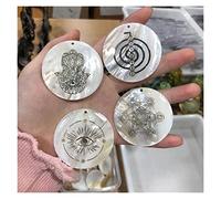 LQYXGS Decorazioni per la casa in Cristallo 1 PZ Consegna Casuale Shell Natural Shell Crystal Runes Pietre Divinazione Irregolare Fortune-raccontando Decorazioni Regalo Reiki