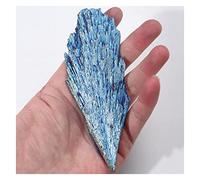 LQYXGS Decorazioni per la casa in Cristallo Decoro a grappolo di Piume Blu tormalina Nera in Pietra di Quarzo Naturale