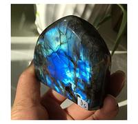 LQYXGS Decorazioni per la casa in Cristallo Naturale Blu Flash Labradorite Crystal Stone Stone Moonstone Reiki Healing Madagascar Tumble Rock