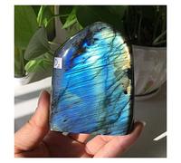 LQYXGS Decorazioni per la casa in Cristallo Naturale Blu Flash Labradorite Crystal Stone Stone Moonstone Reiki Healing Madagascar Tumble Rock