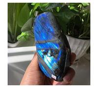 LQYXGS Decorazioni per la casa in Cristallo Naturale Blu Flash Labradorite Crystal Stone Stone Moonstone Reiki Healing Madagascar Tumble Rock
