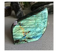 LQYXGS Decorazioni per la casa in Cristallo Naturale Blu Flash Labradorite Crystal Stone Stone Moonstone Reiki Healing Madagascar Tumble Rock