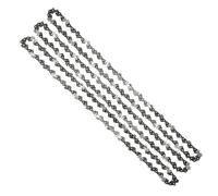 LQYXGS Lame for Motosega Catene da Sega da 3 Pezzi Semi scalpello for Passo da 3/8", Calibro 1,3 mm, 44 45 50 52 55 56 57 59 Sono Disponibili Maglie di Trasmissione(57 Links Chains)