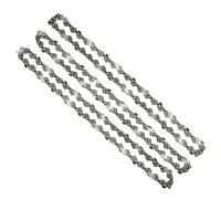 LQYXGS Lame for Motosega Catene da Sega da 3 Pezzi Semi scalpello for Passo da 3/8", Calibro 1,3 mm, 44 45 50 52 55 56 57 59 Sono Disponibili Maglie di Trasmissione(45 Links Chains)