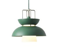 LQZCXMF Lampadario A Sospensione Colorato Lampadario Con Paralume In Metallo E Alluminio Per Camera Da Letto, Sala Da Pranzo, Base E26, Apparecchio Di Illuminazione A Sospensione Industriale