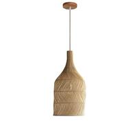 LQZCXMF Lampadario Da Soffitto Country Lighting, Per Isola Cucina, Paralume In Vimini Intrecciato A Mano Lampada A Sospensione Regolabile In Bambù Intrecciato Naturale E27 Altezza Regolabile