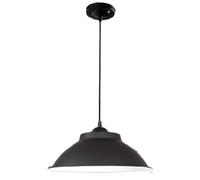 LQZCXMF Luci Pendenti Colorate Retrò Lampadario Industriale A Sospensione Paralume Da Fienile Sospeso In Stile Fattoria Base Rustica Unica E26 E27 Per Sala Da Pranzo, Bar, Club E Ristoranti
